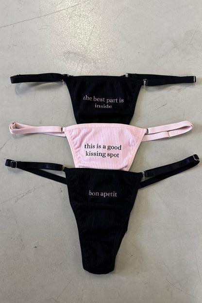 Kit 3 Calcinhas Sassy Panties