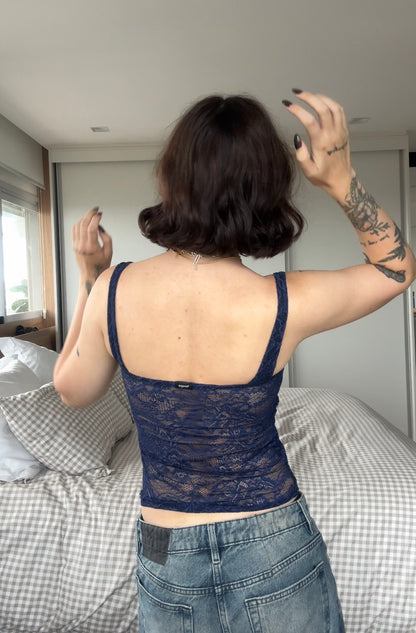 Lace tank top
