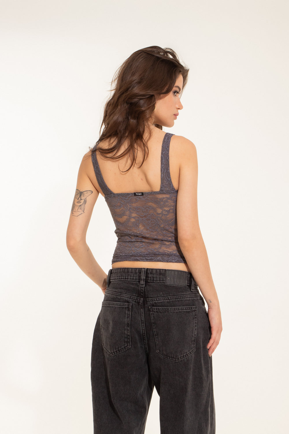 Lace tank top