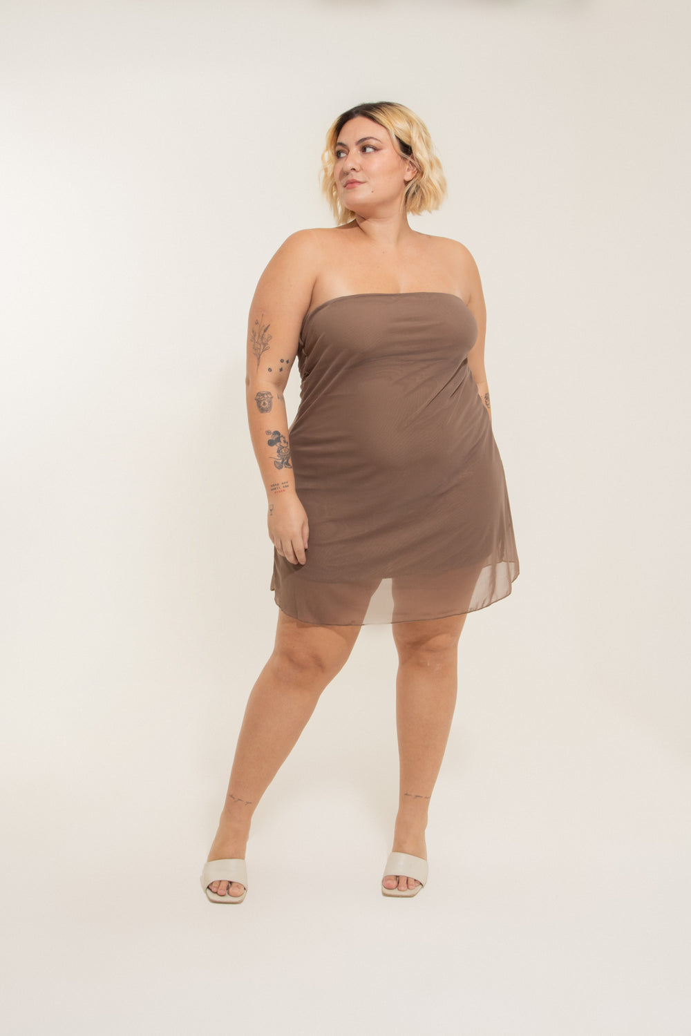Mini tule dress